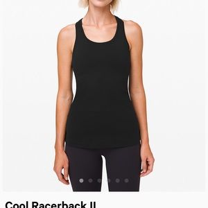 Pink Lululemon Razorback tank